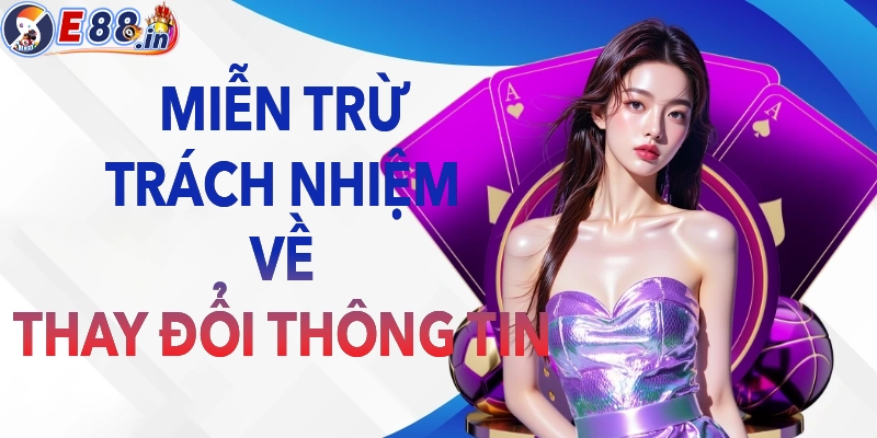 Miễn trừ tạm dừng dịch vụ, thay đổi nội dung